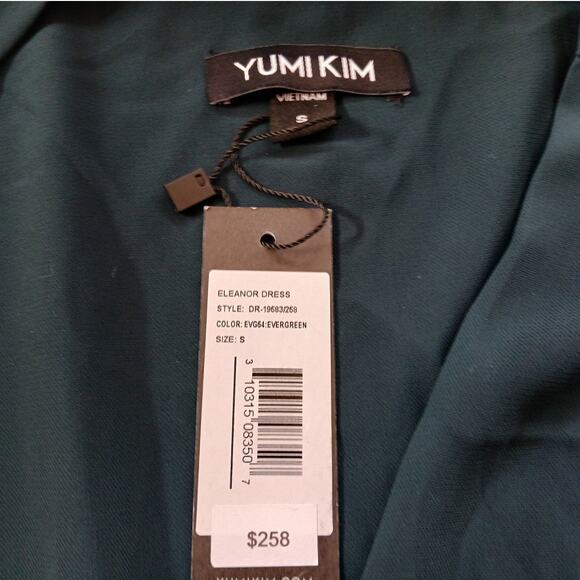 NWT - YUMI KIM Women's Eleanor Dress in Evergreen Size: Small - Picture 5 of 6